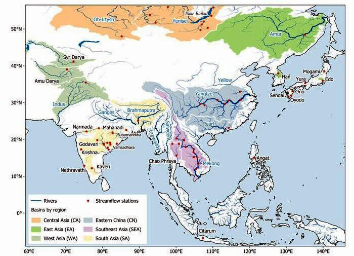 過去８００年のアジアの主要河川のパターン判明 シンガポール研究チームが調査 Asean科学技術ニュース Science Portal Asean Aseanの科学技術の今を伝える